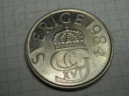 Schweden  5 Kronen, 1984