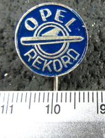 OPEL REKORD AUTO LOGO OLDI GEPRÄGT ANSTECKNADEL VINTAGE