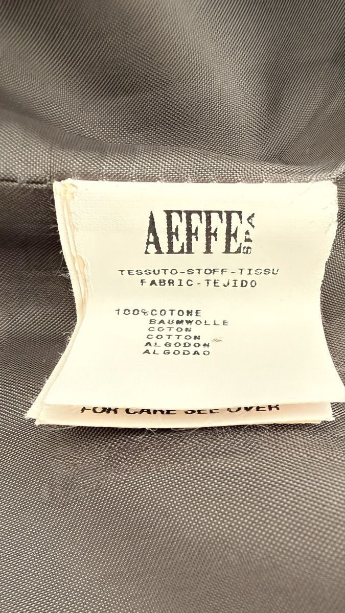 Giacche: Philosophy di Alberta Ferretti Grey Cotton Jacket US6 – Usato da Zollikerberg venduto da MK-13 6