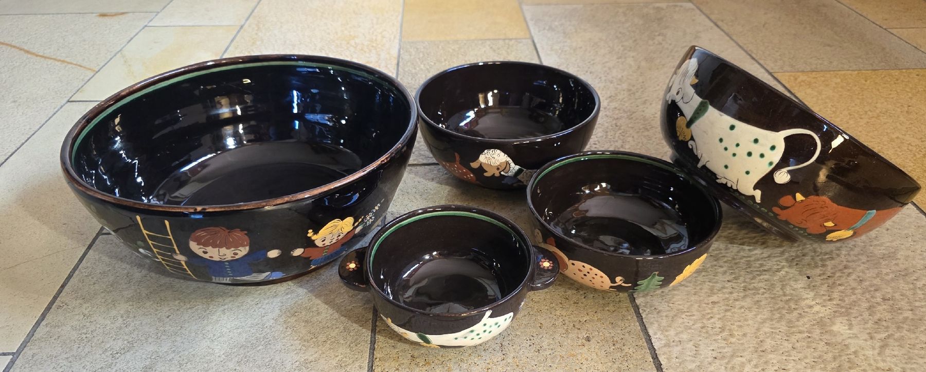 Set di piatti: Schönes Keramikset H. Steiner, Kiesen – Usato da Burgdorf venduto da Handera 4