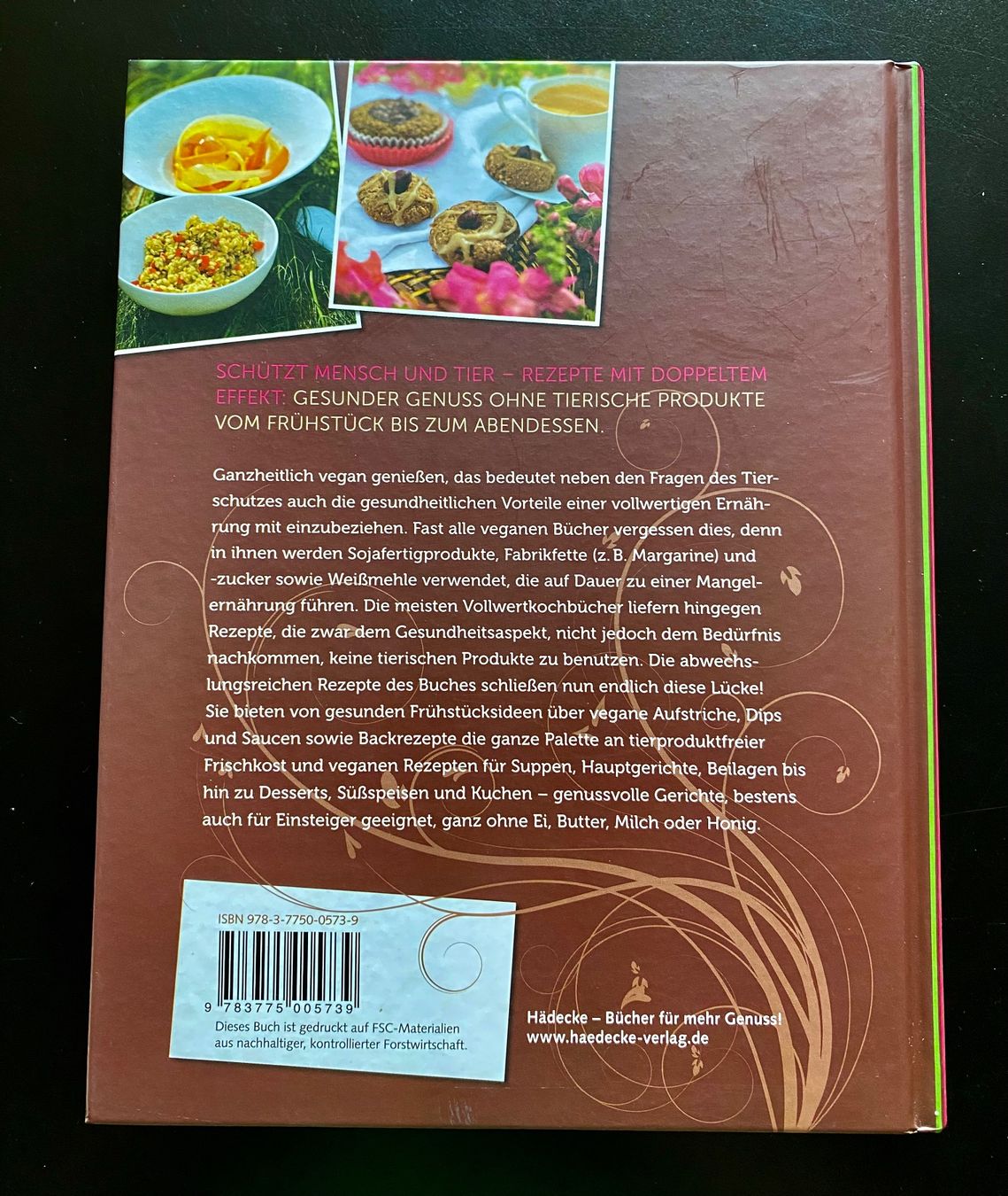 Libri: VEGAN & VOLLWERTIG GENIESSEN – Usato da Nussbaumen AG venduto da schuba2000 1