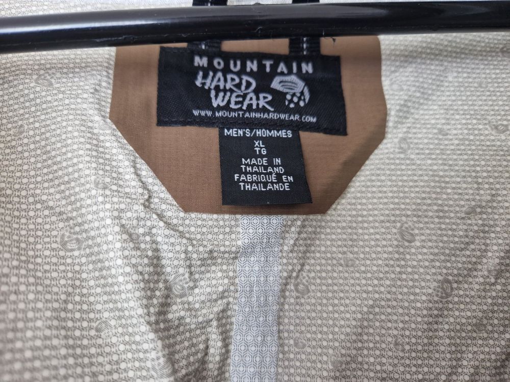 Mountain Hardwear Typhoon Jacket XL braun / GoreTex Paclite Kaufen auf Ricardo
