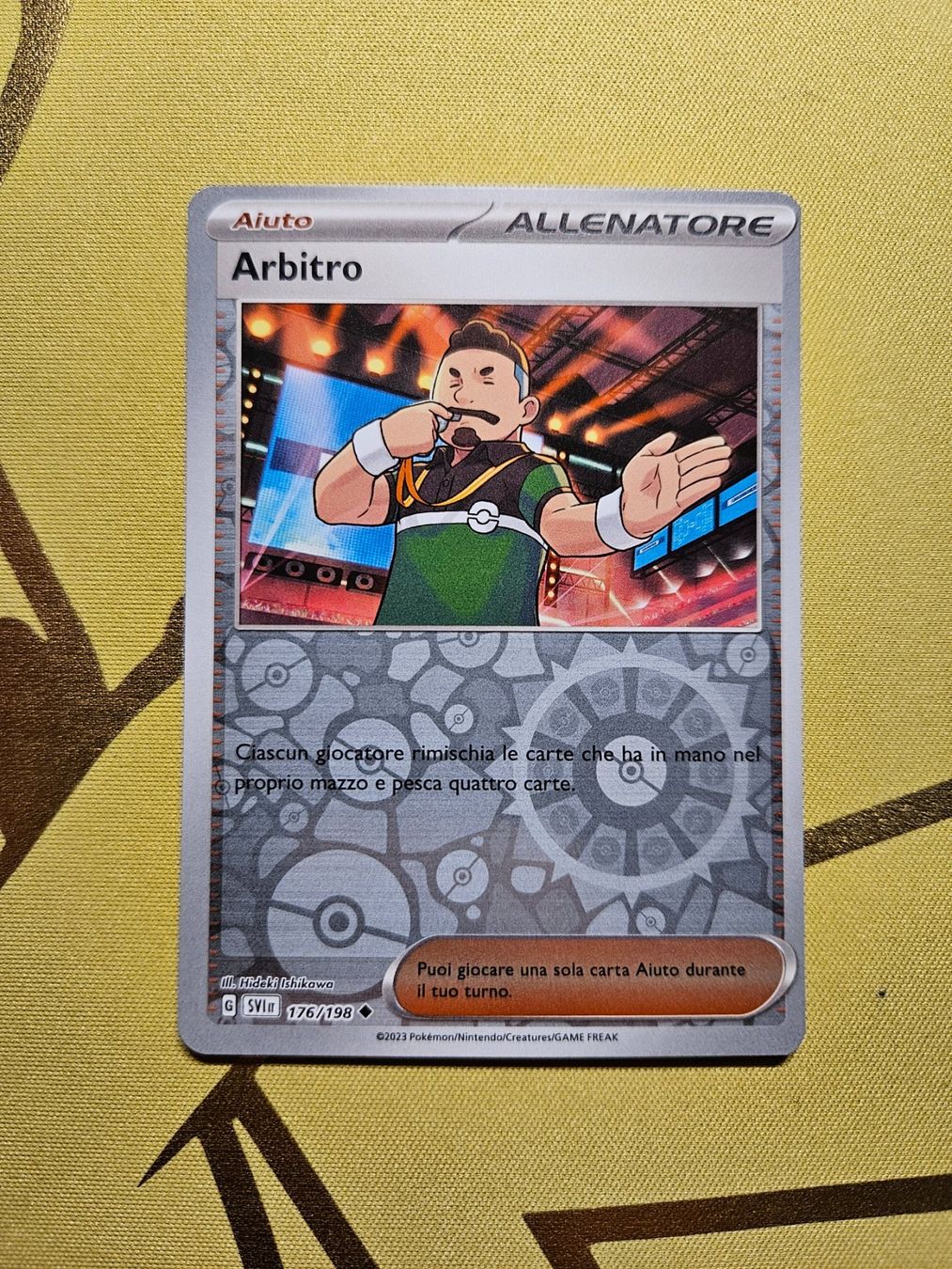 Pokémon Carte collezionabili: Scarlet & Violet - Arbitro – Usato da Bellinzona venduto da Pokemarco