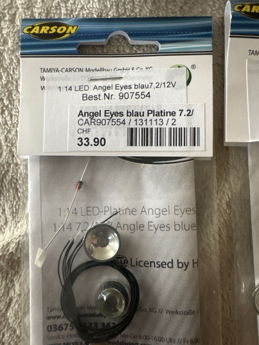 Tamiya Modellismo RC: Carson Angel excessif bleu  – Nuovo (secondo la descrizione) da Mézières FR venduto da Paulwalke3 1