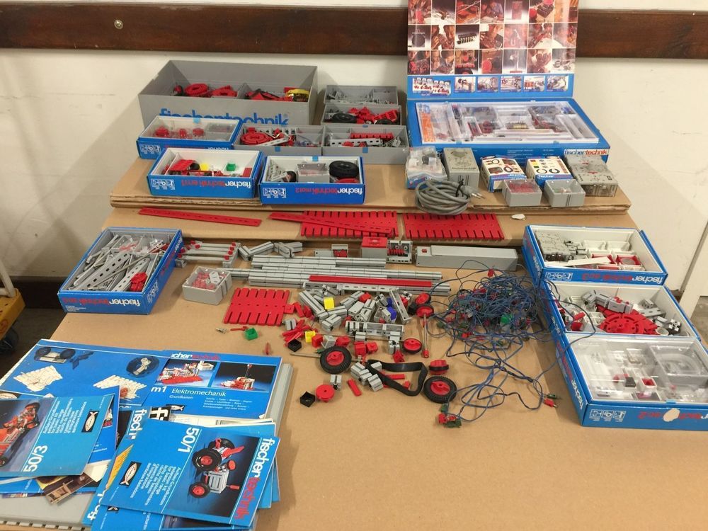 VINTAGE FISCHERTECHNIK GROSSE LOT (Gebraucht) in für CHF 200 – mit ...