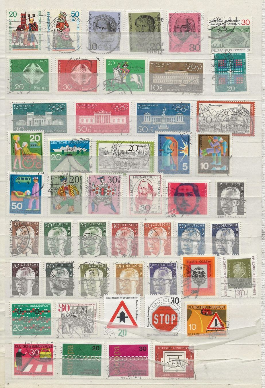 Tutti i francobolli: RFA  lot 1970 ... – Usato da Sion venduto da PierreP01