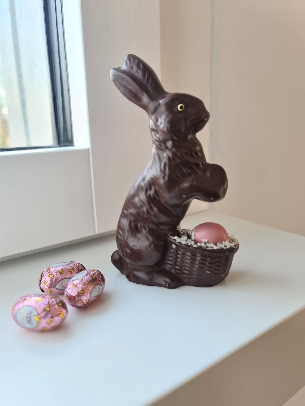 Tutte le decorazioni: Deko-Osterhase in Schoko-Optik – Nuovo (secondo la descrizione) da Uster venduto da Cruleye 1