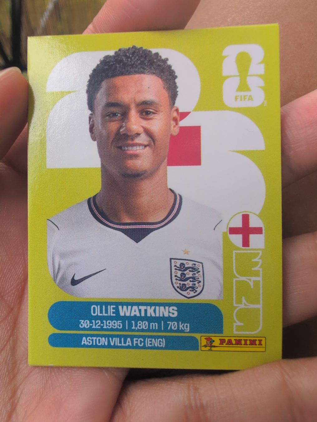 Panini Cartes à collectionner: Ollie Watkins ENG 20 – Neuf avec emballage d'origine à Lausanne par KarolyneBaiao