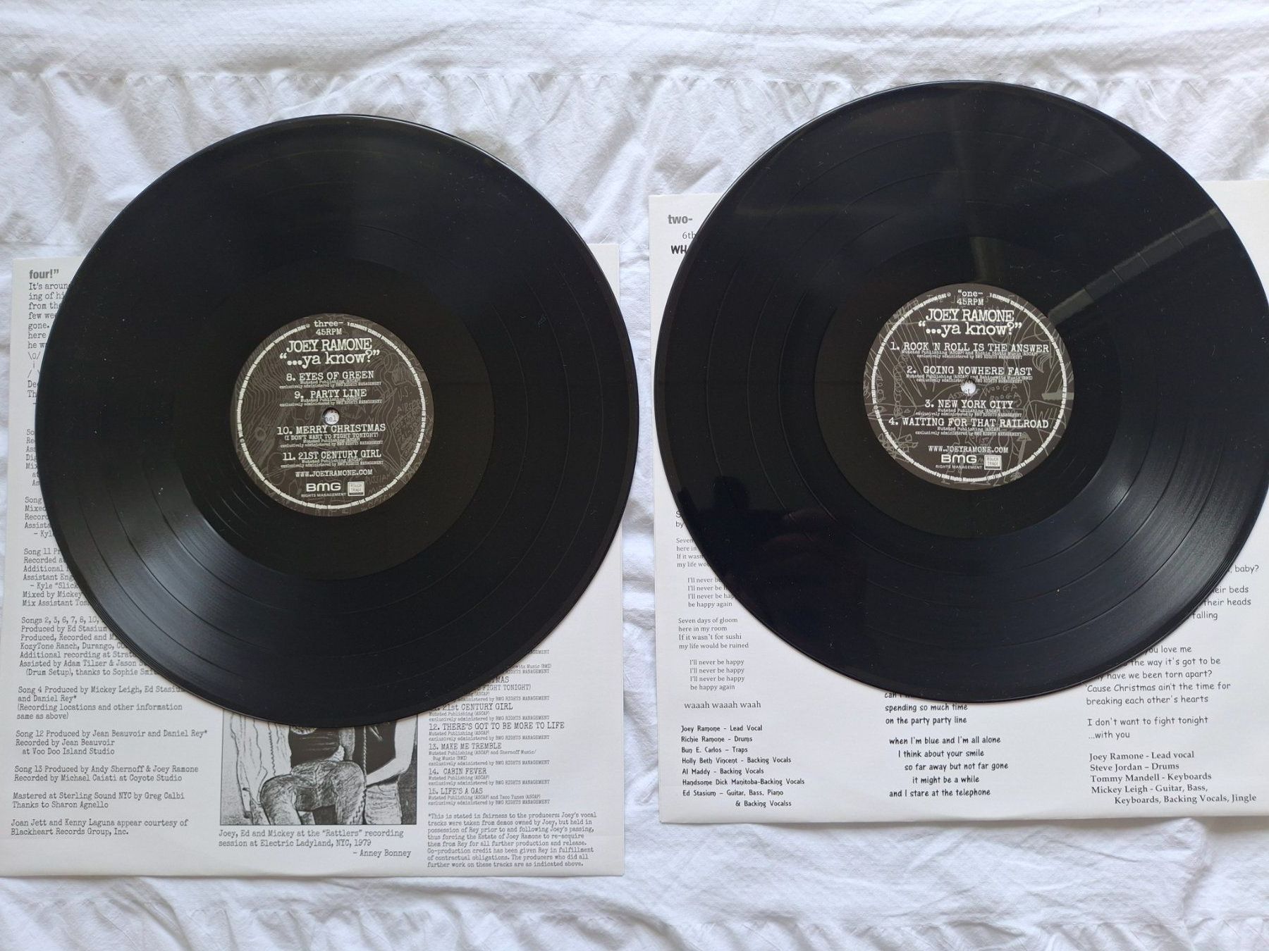 Dischi in vinile: JOEY RAMONE Ya Know ? 2x lp EU 2012 NMint – Usato da Zürich venduto da giamcol 2