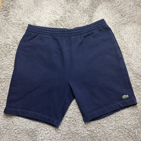 Vintage Lacoste Navy Sweatshorts (XL)