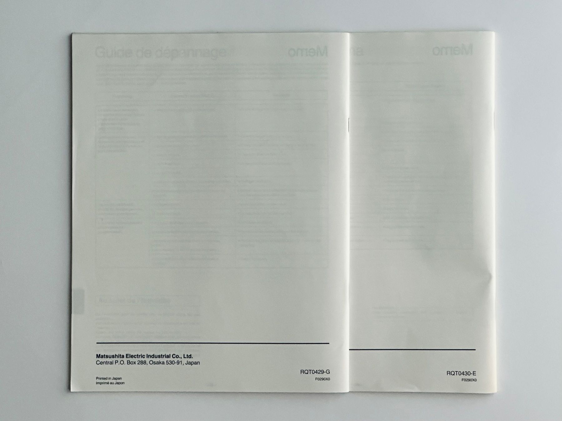 Documents: Bedienungsanleitung: Technics SL-P470 – D'occasion à Zürich par arn___ 1