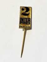 1 Anstecknadel Inter Press Praha 1969