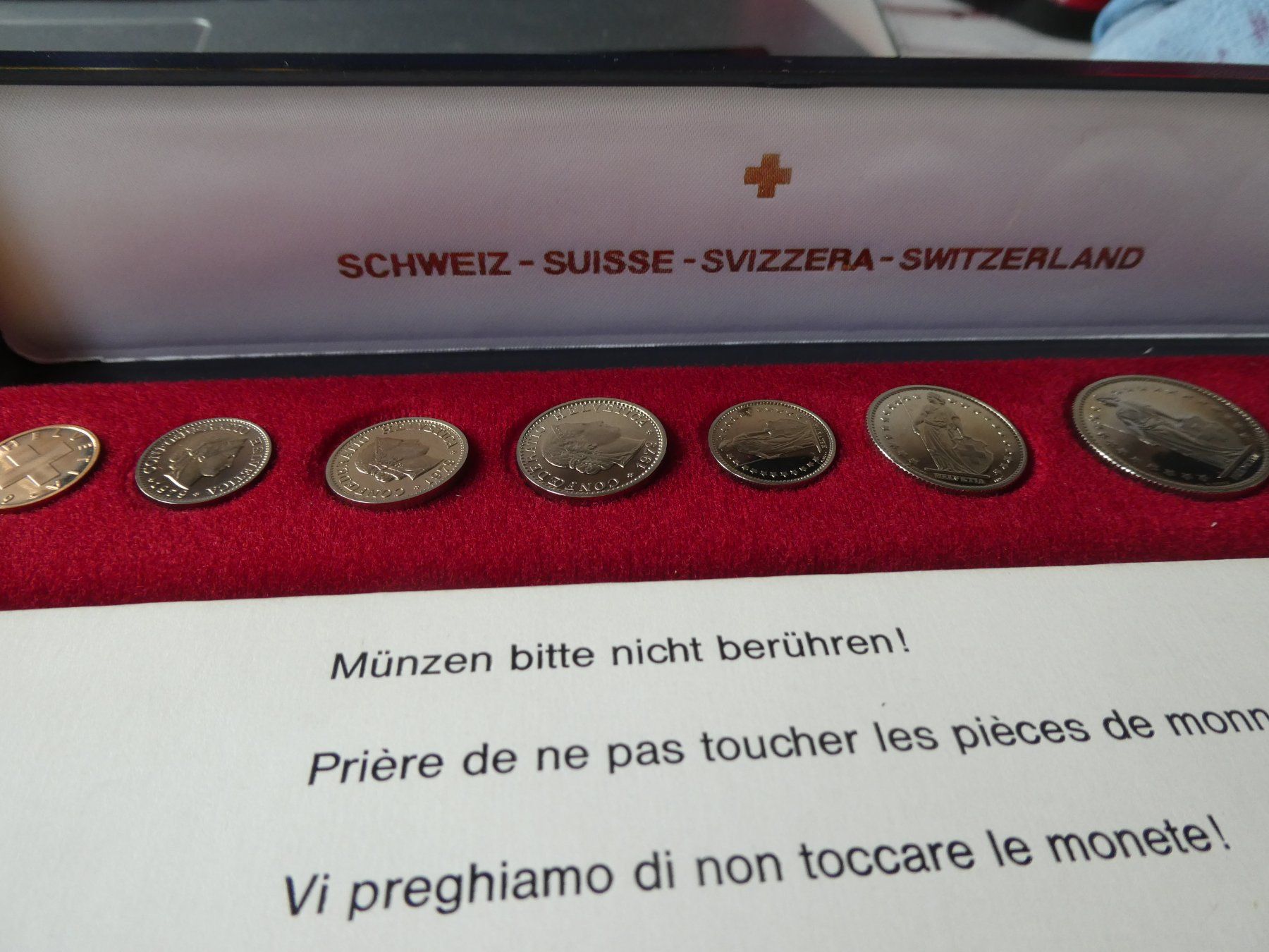 Toutes les monnaies: Schweiz 1979, Münzsatz PP – Neuf (Voir description) à Hinterforst par Rohusri 4