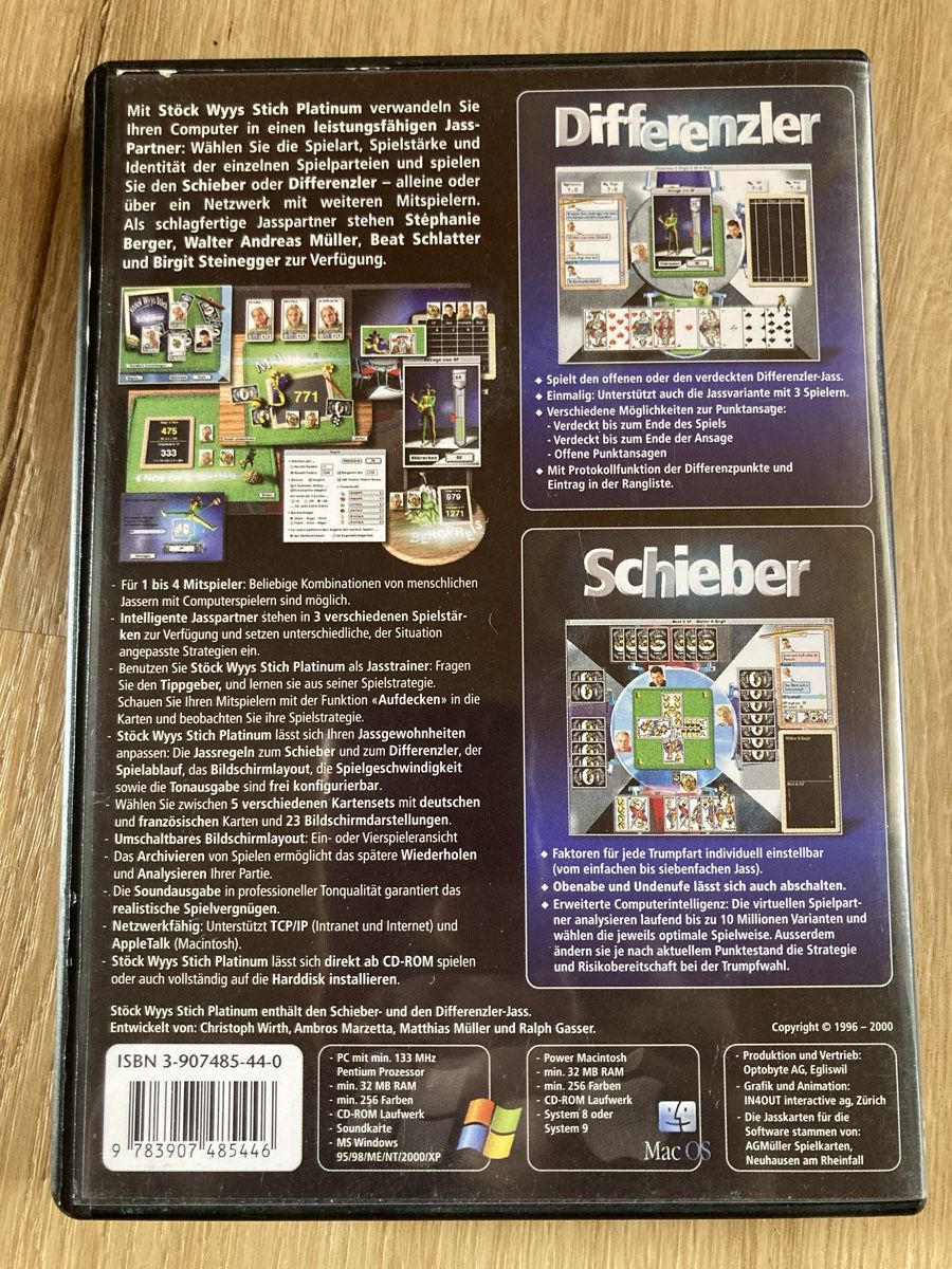 PC Spiel Stöck Wyys Stich Platinum für PC und Mac CD-ROM (Gebraucht) in ...