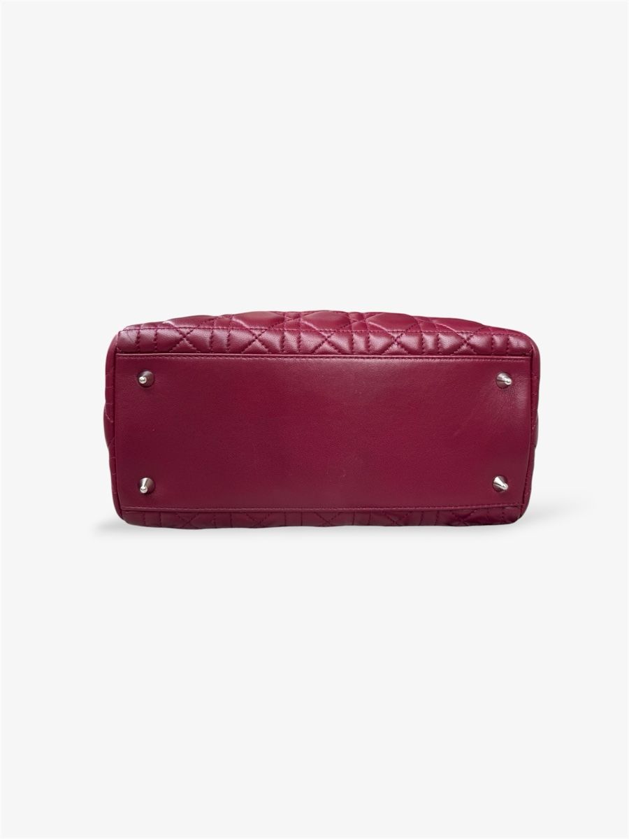 Dior Sacs femmes: Sac Lady Dior bordeaux médium  – D'occasion à Versoix par Monjolitresor 6