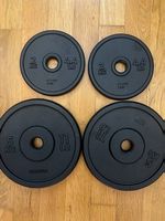 Decathlon - 4 Disques de musculation (2x5kg, 2x2kg)