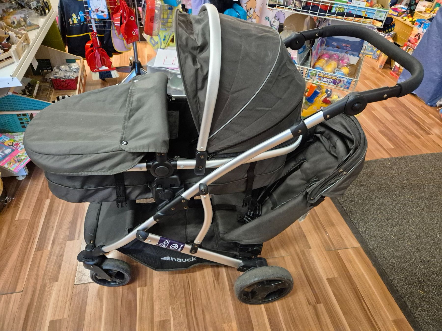 Hauck Carrozzine: Hauck Kinderwagen,  duett – Usato da Schwarzenburg venduto da Flamingo07