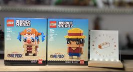 Lego One Piece Monkey D Luffy 40799 & Buggy Set 40800