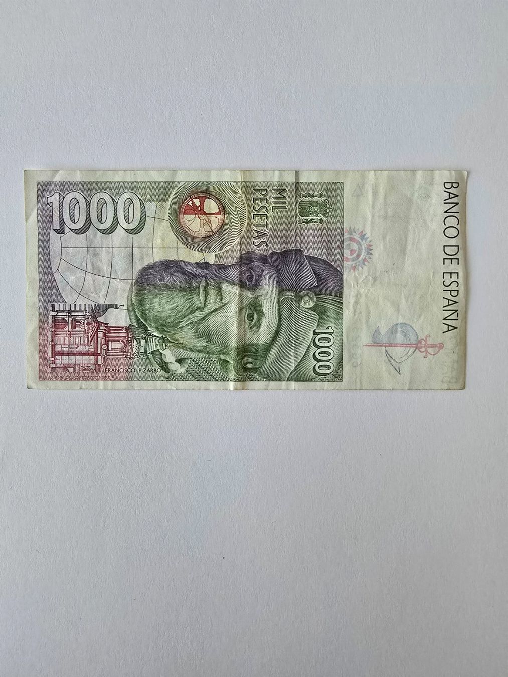 Banknoten: 1000 Peseten Spanien 1936 – Gebraucht aus Neuenhof von brasvarela 1