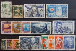 Schweiz Pro Juventute ex. Kat. 1-64 gest. 1914/32 Kat. 164 F