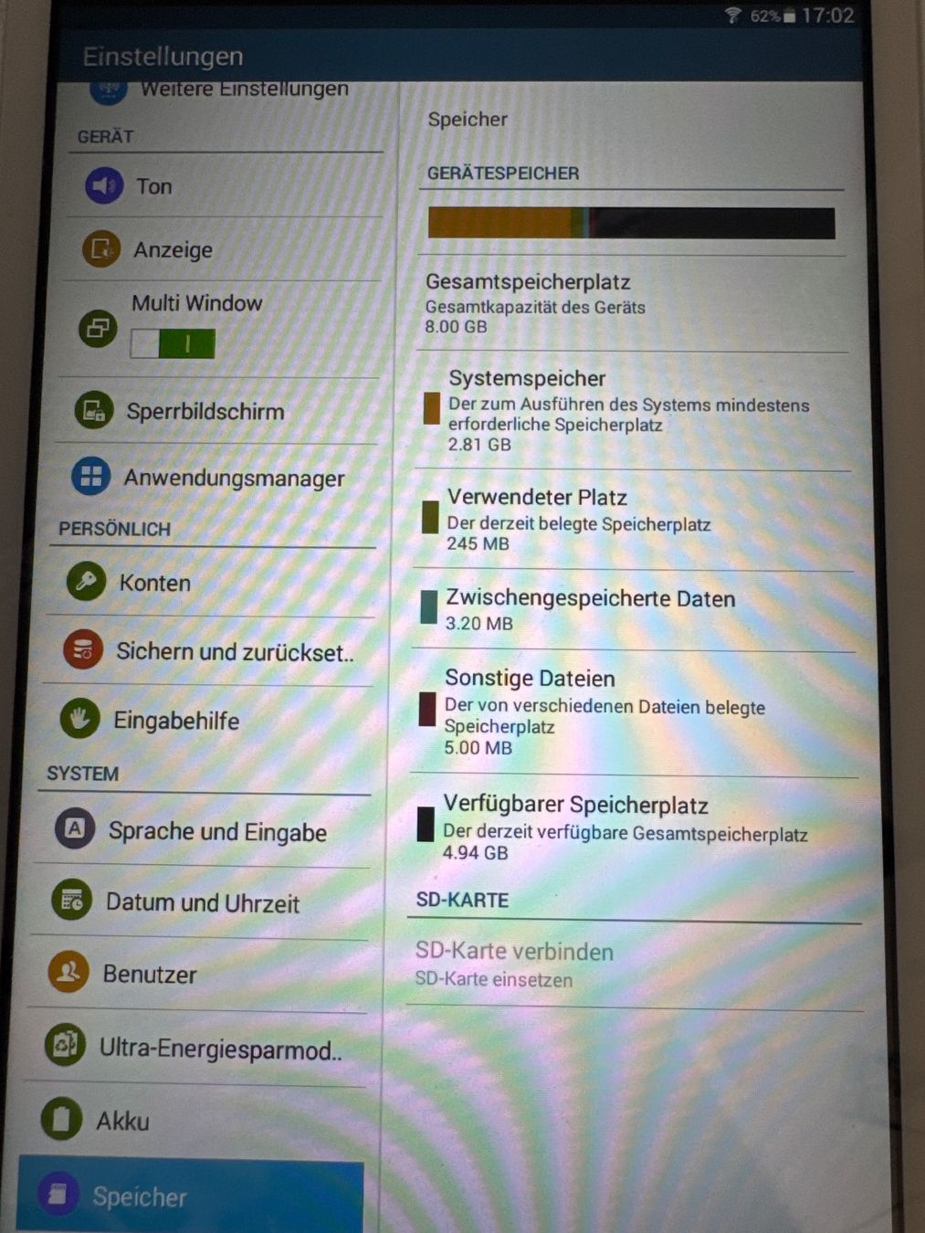 Samsung Tablet PC: Samsung Tablet SM-T580 – Gebraucht aus Dietlikon von HighspeedUmzug 4