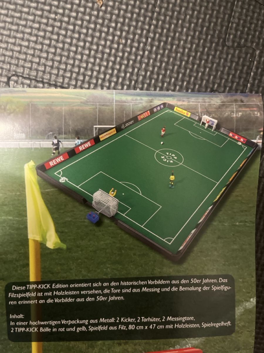 Tipp Kick Giochi: Fussballspiel Tipp-Kick – Nuovo e nell'imballaggio originale da Lostorf venduto da manta07 2