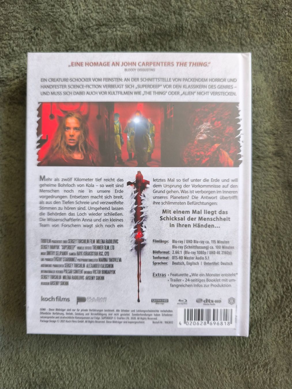 Tutti i DVDs: Superdeep Limited Edition 3-Disc Blu-ray UHD neu – Nuovo e nell'imballaggio originale da Spreitenbach venduto da darylb04 1