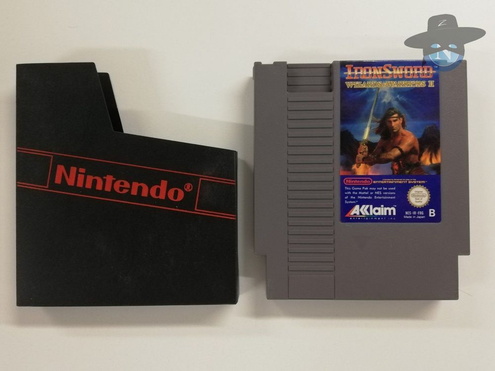 Nintendo Giochi: Iron Sword - Wizard & Warriors II / Nintendo NES – Usato da St. Gallen venduto da zorro_dc
