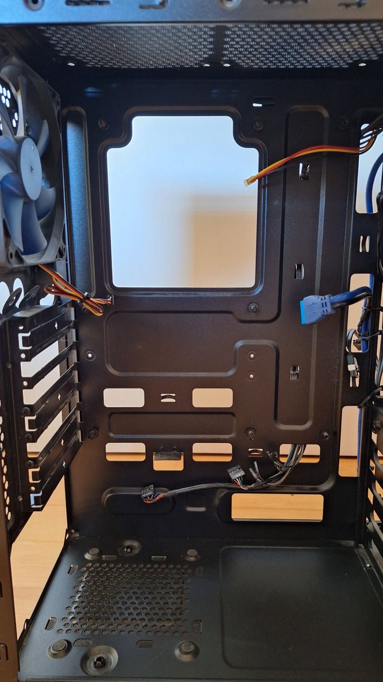 Gehäuse: PC-Case Deepcool Tesseract, Midi-Tower - black | MIFCOM – Gebraucht aus Zeiningen von Bonzei 6