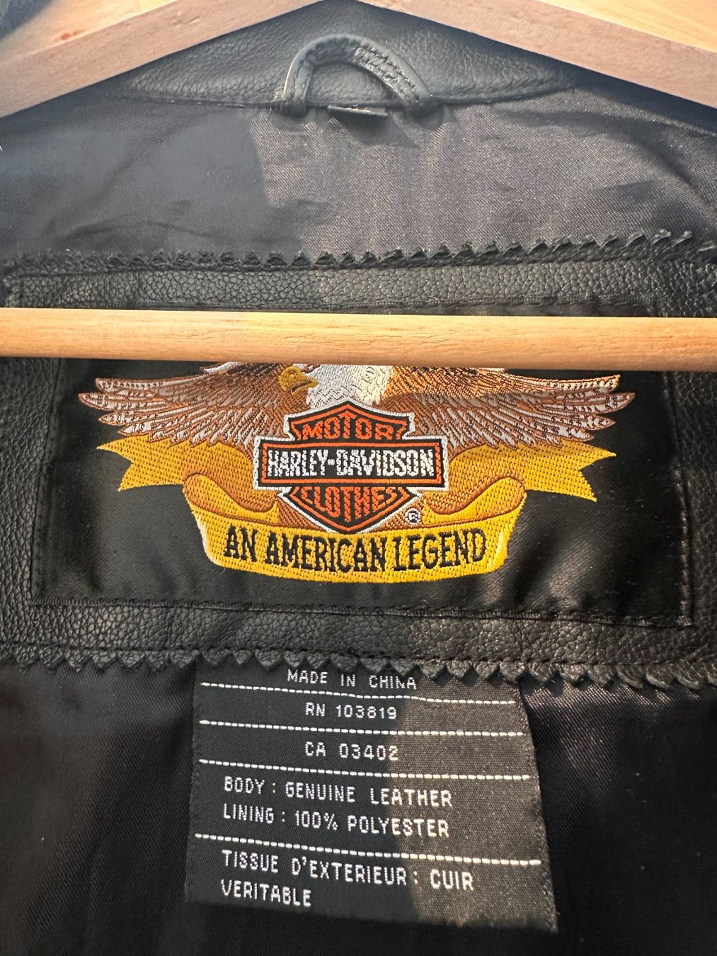 Harley-Davidson Completi: Original Harley-Davidson Lederkombi (Large) – Usato da Aarau venduto da Binfch 3