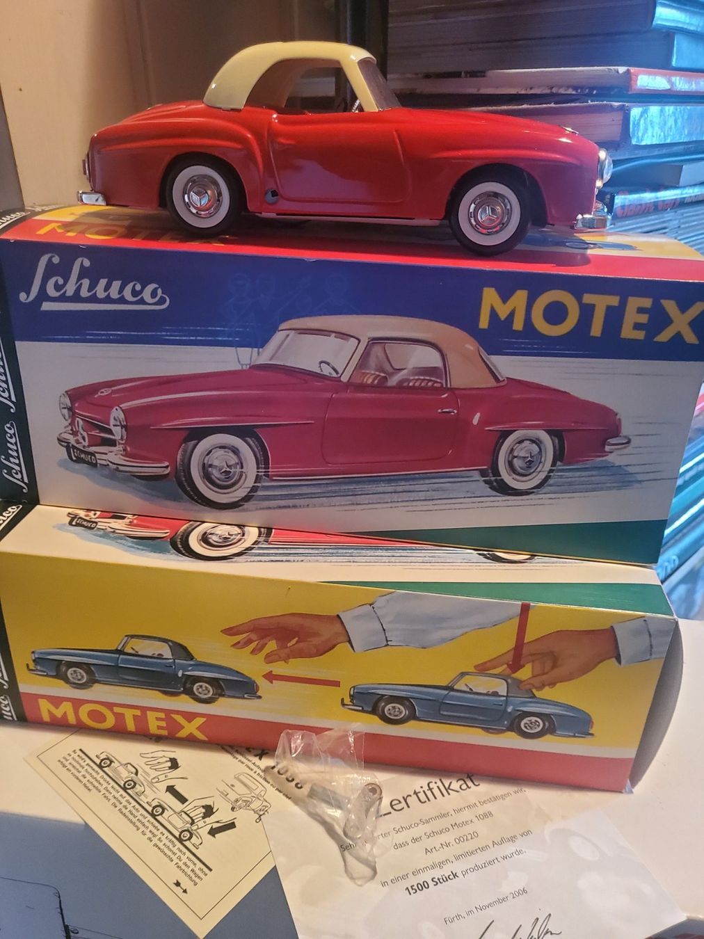 Spielzeuge: SchucoMotex 1088 Mercedes 190 SL – Neu und originalverpackt aus Wolfertswil von mic_vy7d