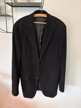 Hugo Boss Samtsakko Schwarz (Gr. 50)