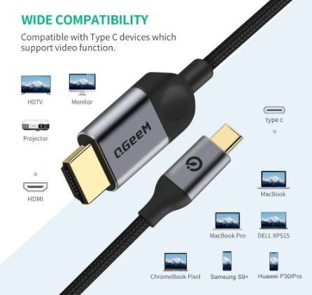 Cavi: USB-C zu HDMI Kabel - 1.8m – Nuovo e nell'imballaggio originale da Niederglatt ZH venduto da K1r7 1
