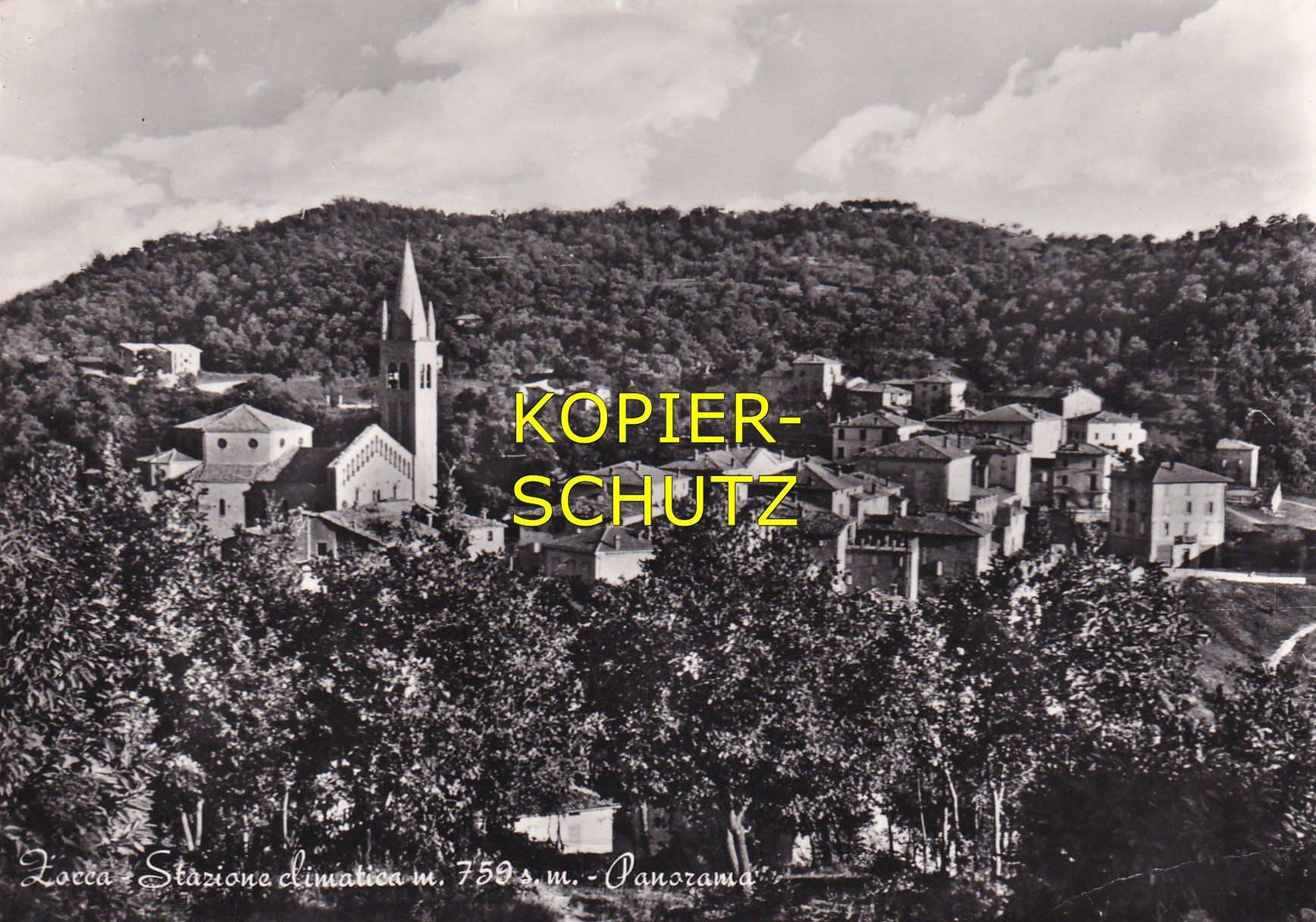 Cartoline postali: Zocca - Stazione climatica /mp – Usato da Hombrechtikon venduto da Rudolf07