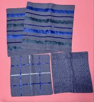 4er Set Zierkissenbezug von Globus, 2x40, 2x30, NEU