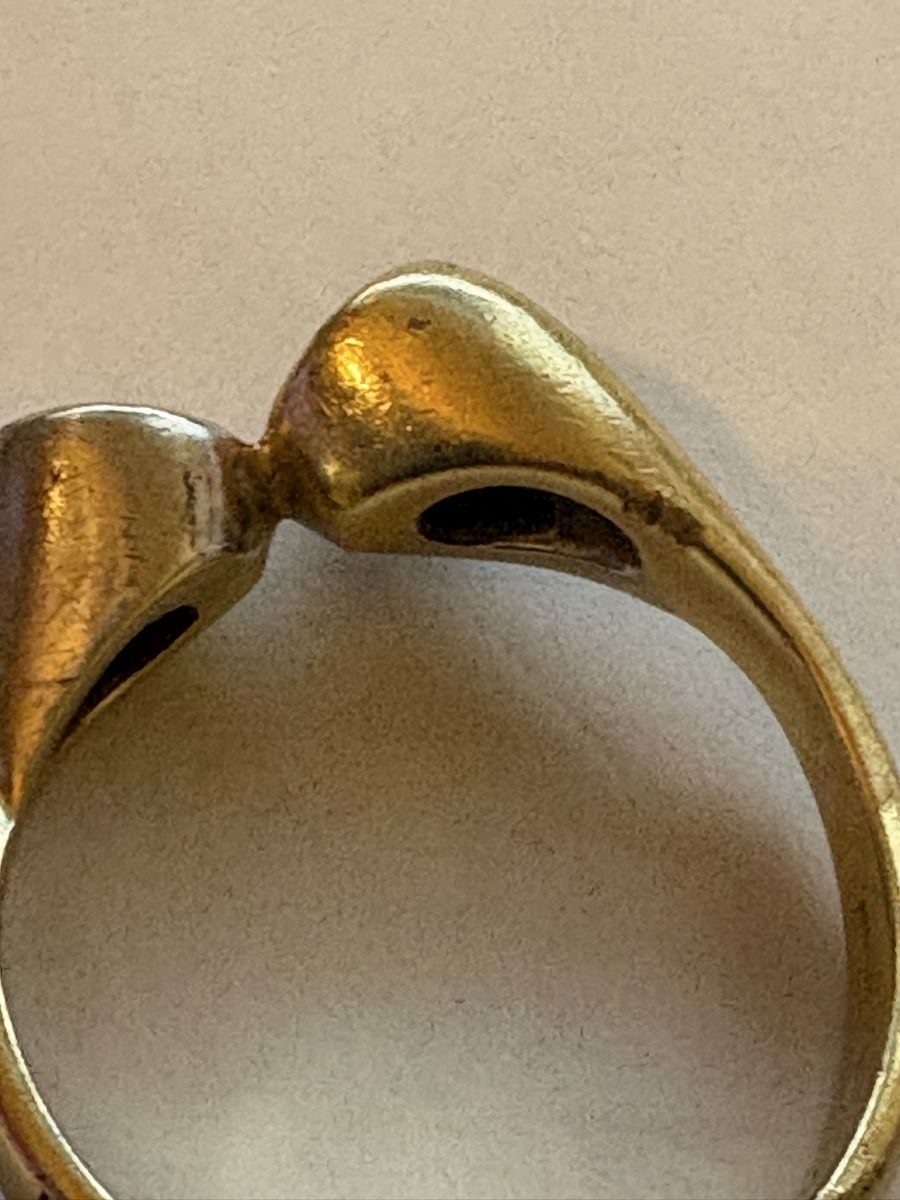 Ringe: Gg 750 Ring mit 2 Diamanten  – Gebraucht aus Murten von Tzaugg 6