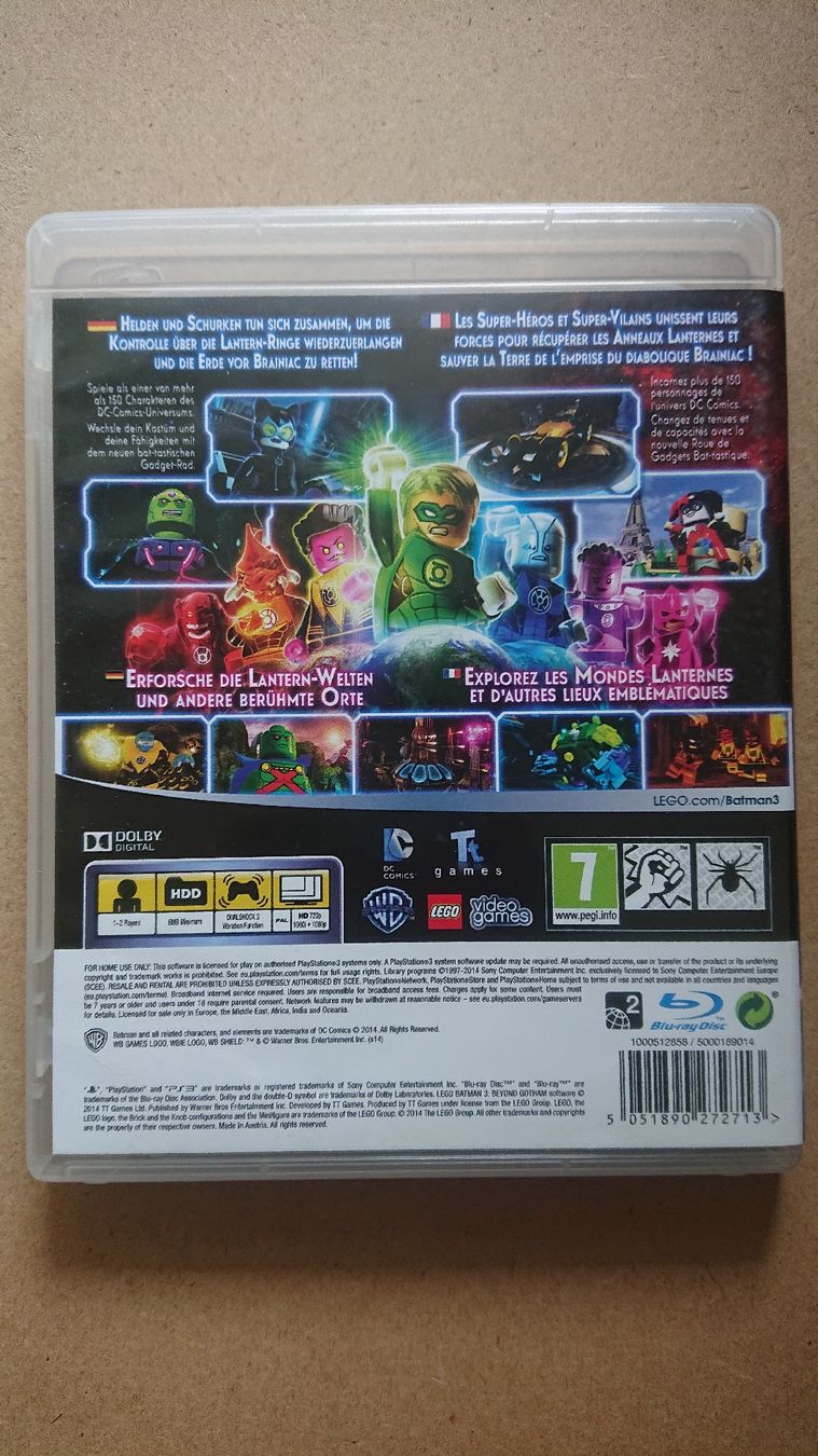 Giochi: Lego Batman 3 Beyond Gotham PS3  – Usato da Chur venduto da FreakofRarity 1