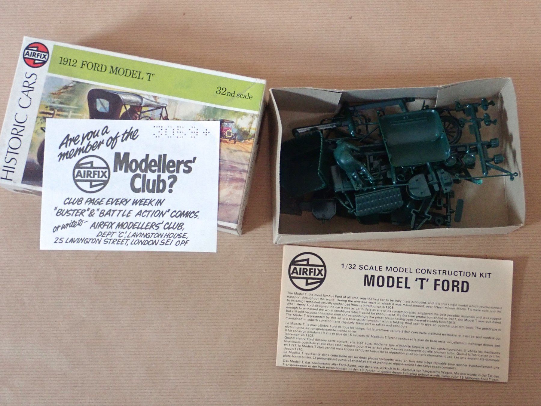 Airfix Voitures modèles: Ford Model T 1912 - Airfix – Neuf avec emballage d'origine à Winterthur par 602ccm 1
