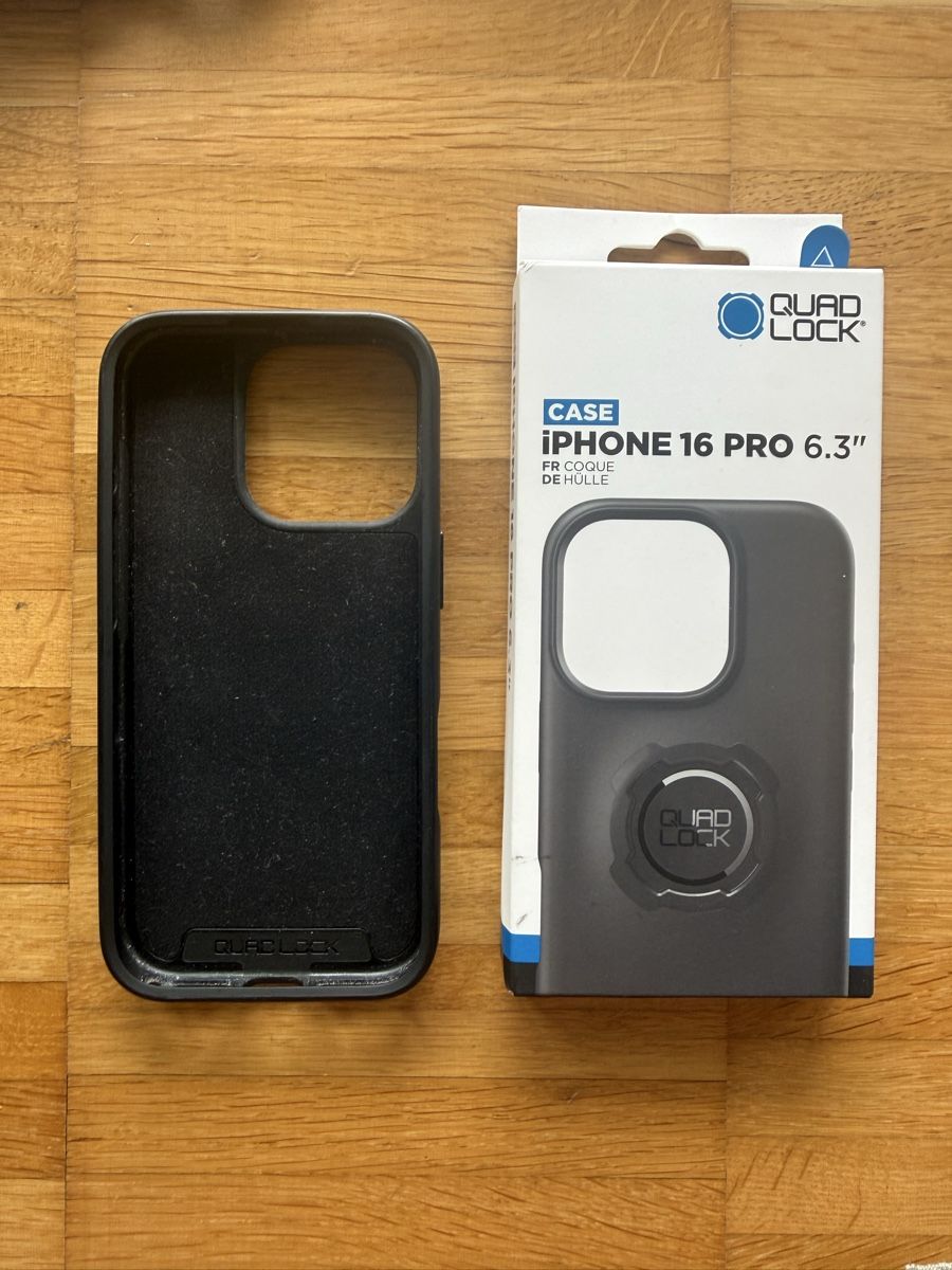 Quad Lock Covers & Schutzfolien: QUAD LOCK - Apple Hülle / Black / Iphone 16 Pro - NP 45.- – Neu (gemäss Beschreibung) aus Zug von tami12 1