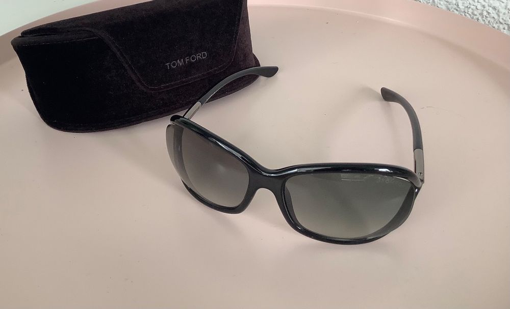 TOM FORD Jennifer TF8 Black Sonnenbrille Damen Designer (Gebraucht) in ...