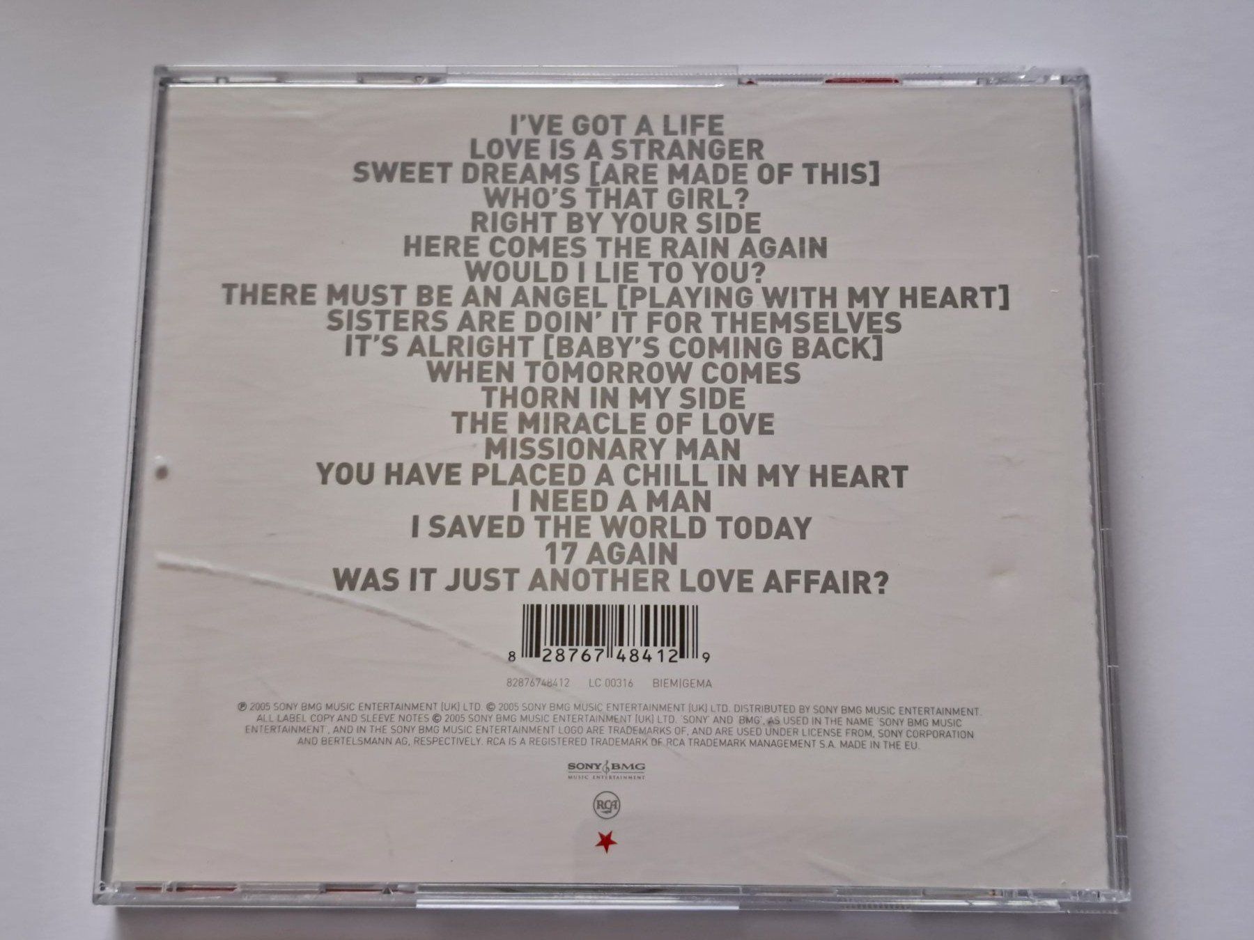 CDs: CD Eurythmics – Ultimate Collection – Gebraucht aus Pully von bro_n52j 1