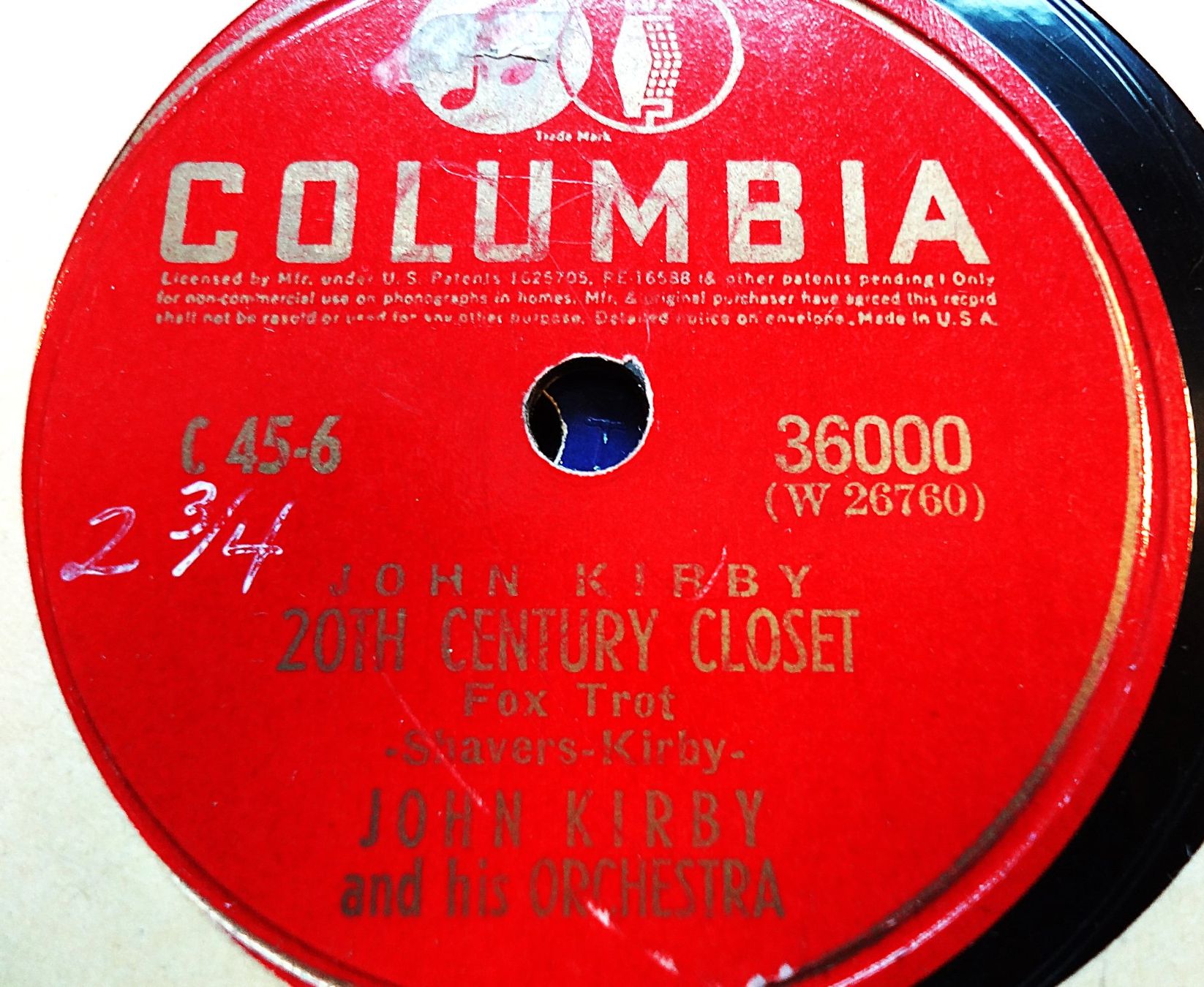 Dischi in vinile: John Kirby, 10 Jazz Schellackplatten – Usato da Hemishofen venduto da Phonomandy 3