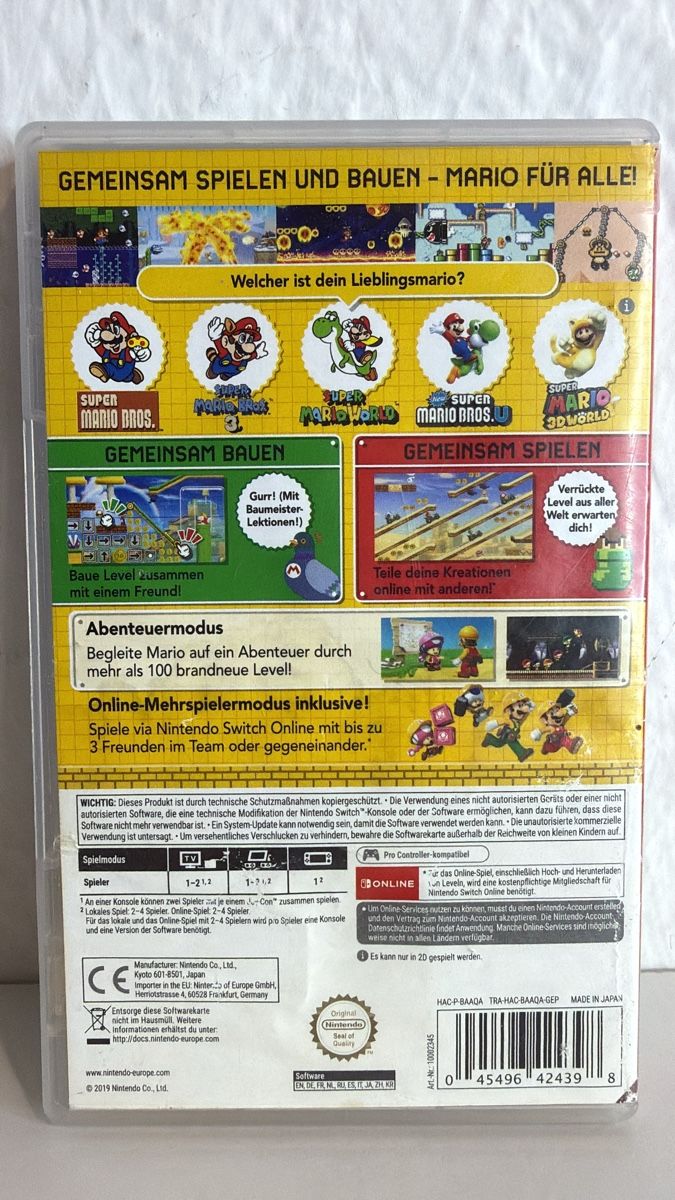 Nintendo Giochi: Super Mario Maker 2 - Nintendo Switch Game – Usato da Ehrendingen venduto da bubulence 1