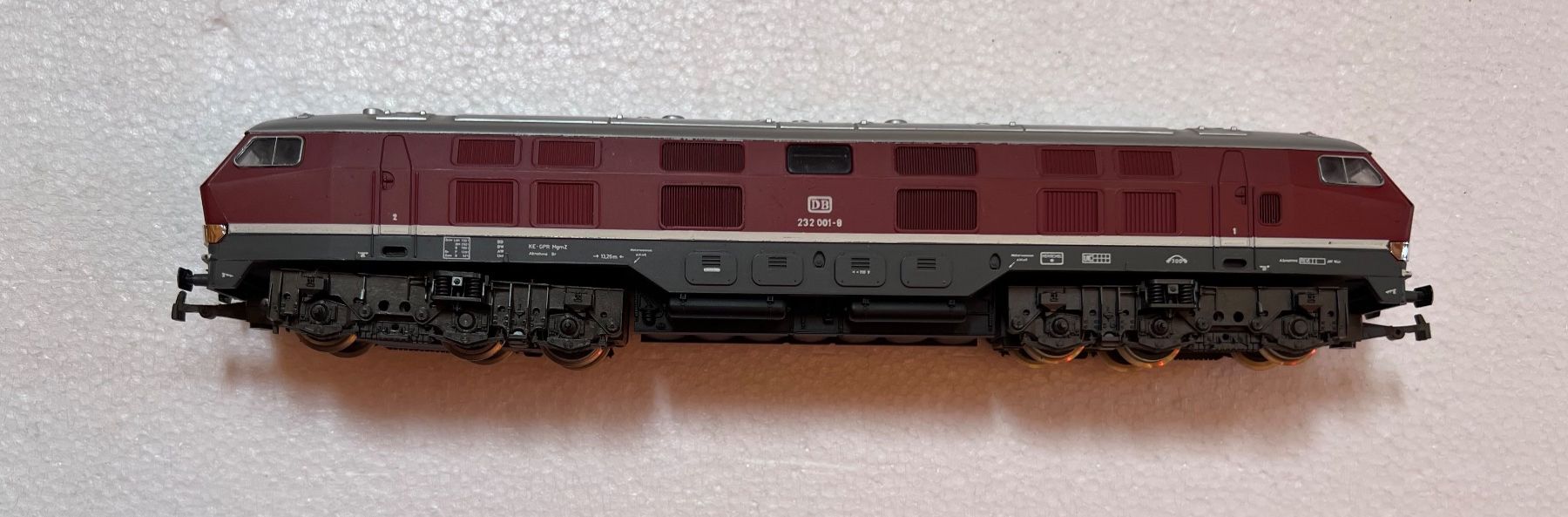 Rivarossi Modellini di ferrovie: Rivarossi DB 232 001-8 – Usato da Rebstein venduto da keeljohnpirat