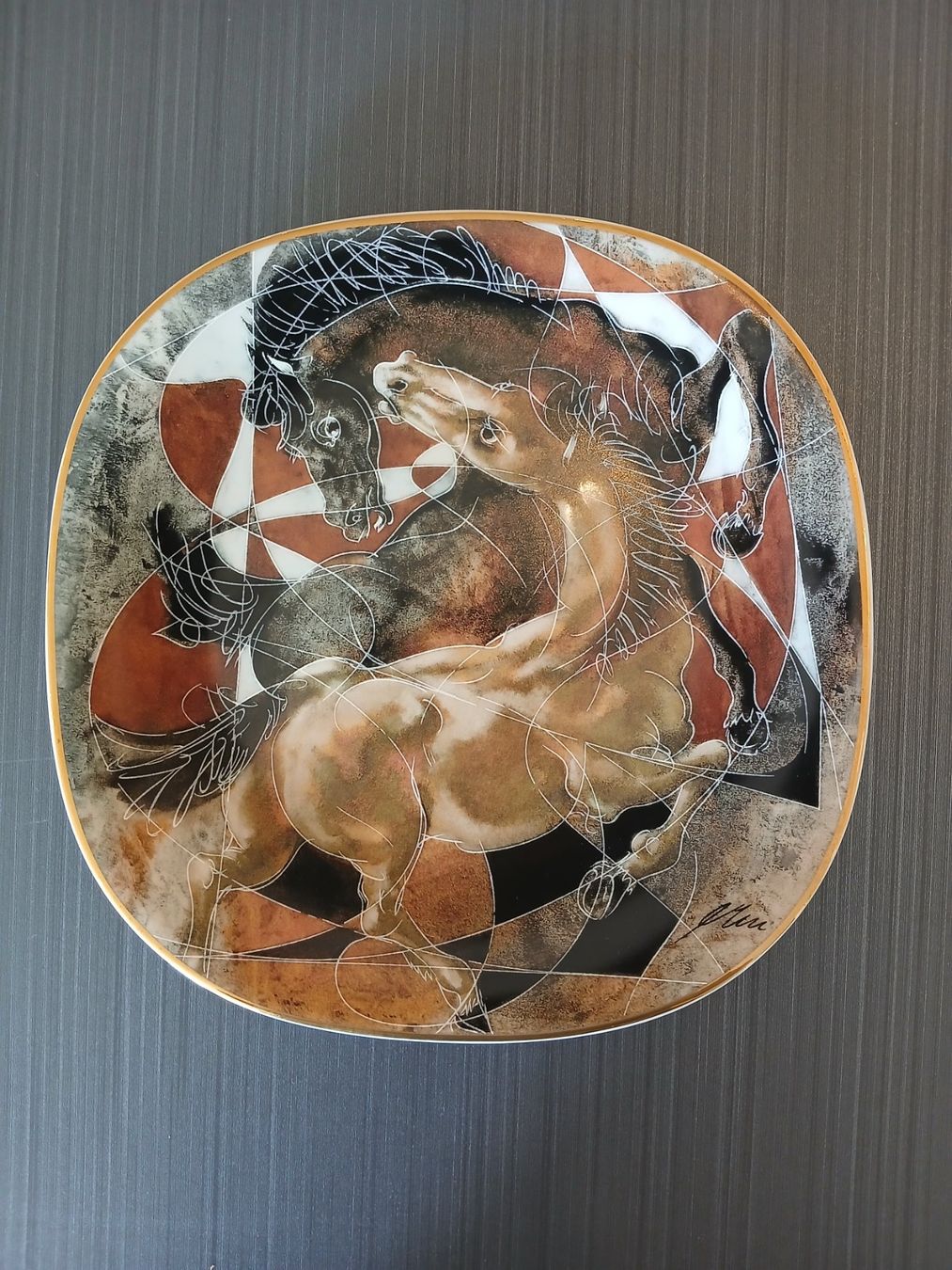 Rosenthal Assiettes: Hans Erni -Künstlerteller – D'occasion à Hinwil par Unglaubliche-Treffer