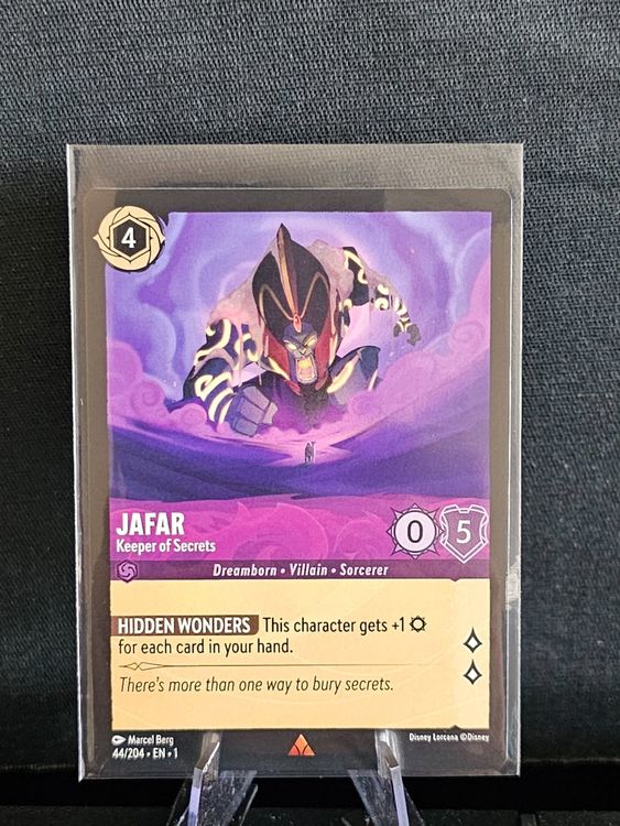 Disney Lorcana Jafar Keeper of Secret Rare | Kaufen auf Ricardo