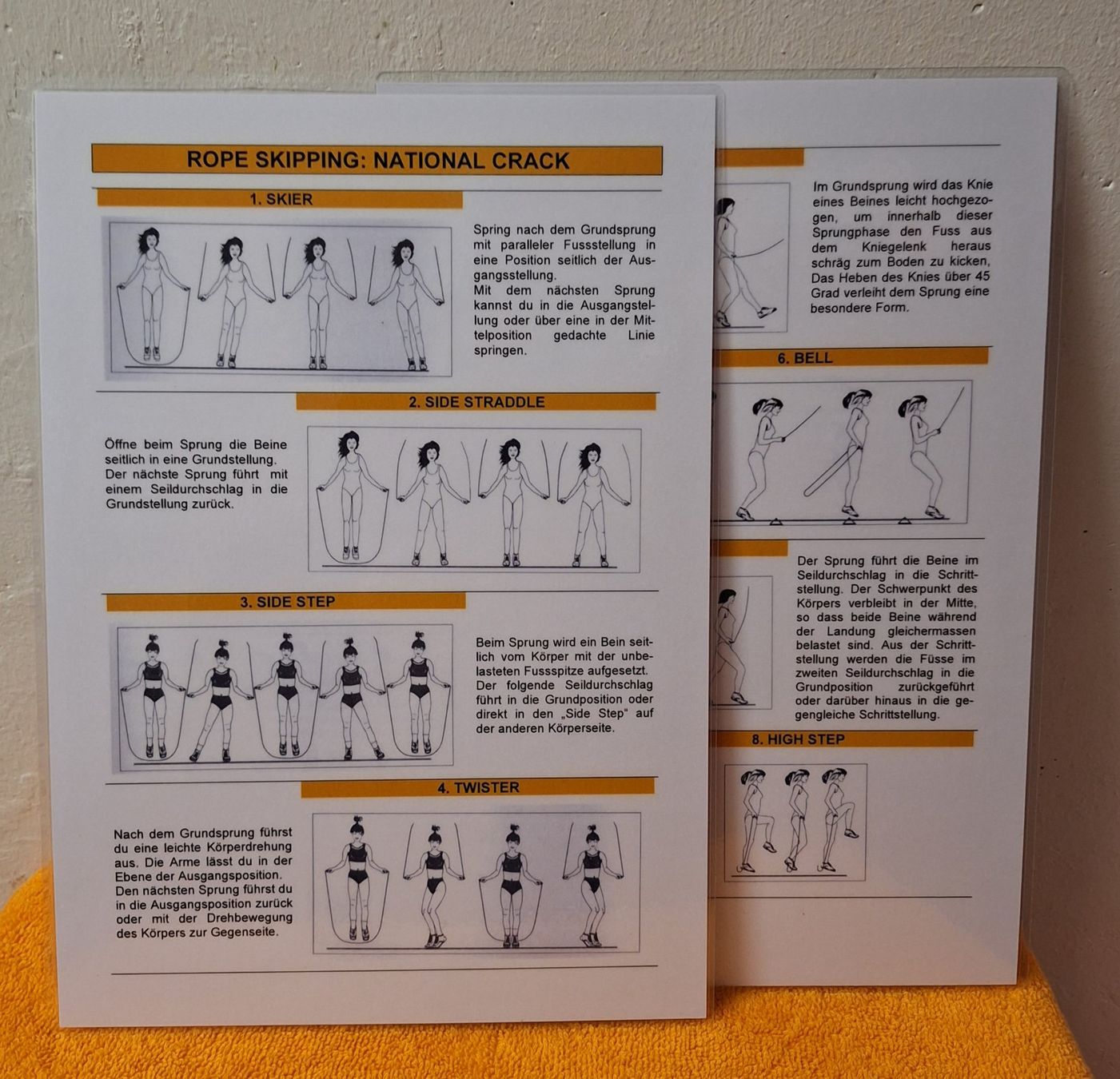 Corde per saltare: 18 ROPE SKIPPING Lernkarten-Set – Usato da Muri AG venduto da Edlerweiss 8