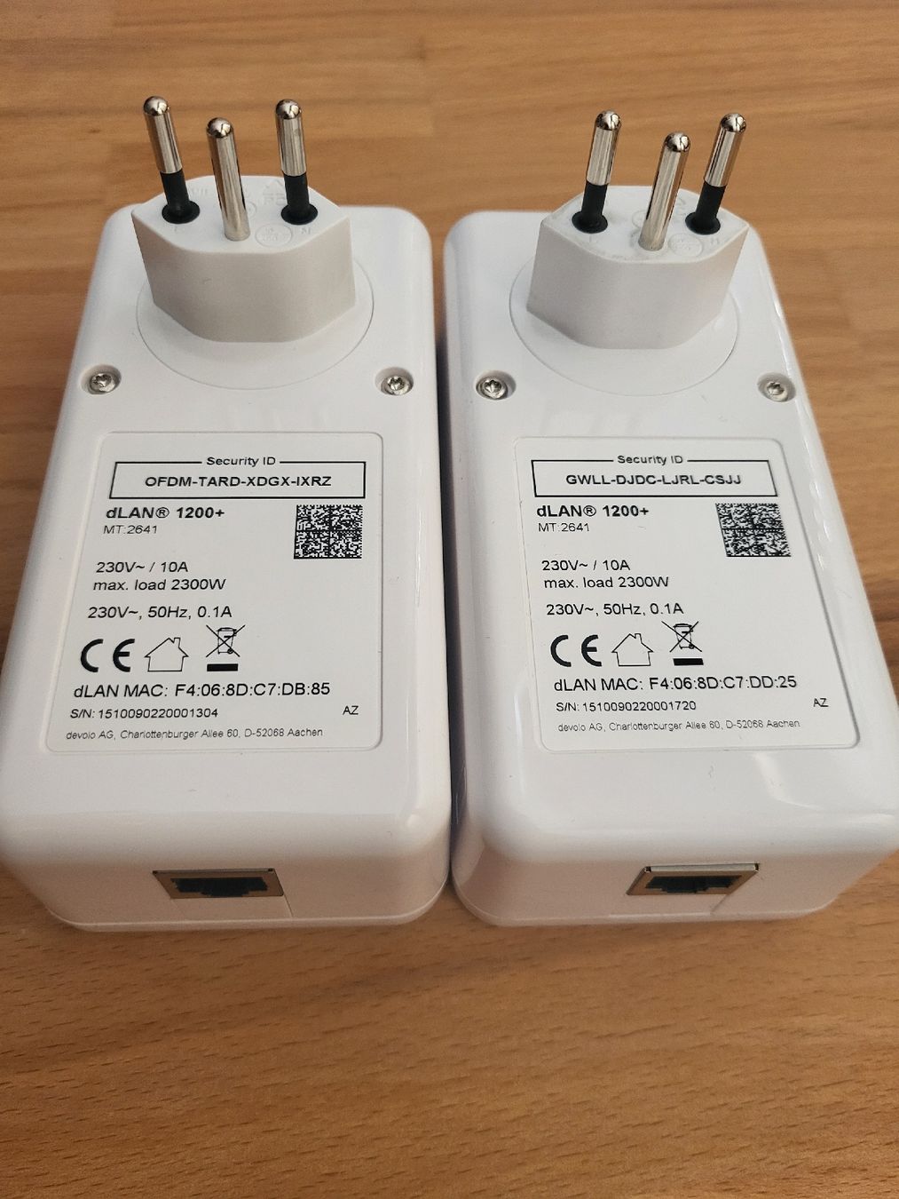 Devolo WiFi: Devolo dLAN 1200+ Powerline Adapter 2er Set – D'occasion à Oberdiessbach par Ruby_C 1