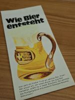 Wie Bier entsteht Proschüre um 1950 alt orginal