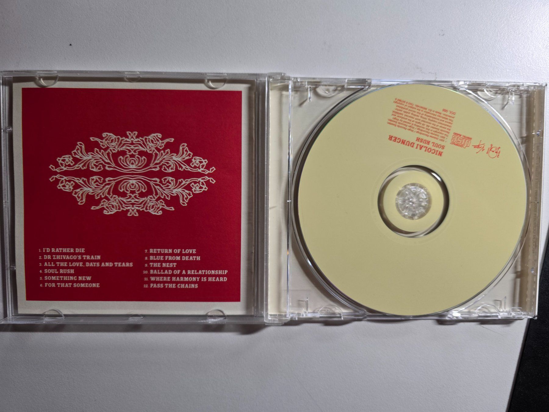 CD: CD - Nicolai Dunger - Soul Rush - 2001 – Usato da Walterswil BE venduto da Lonitti 2